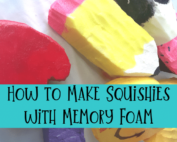 How to Make Squishies with Memory Foam