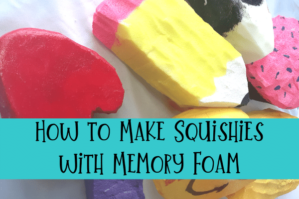 How to Make Squishies with Memory Foam (DIY Squishes)