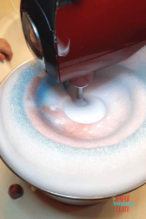 How to make foaming bubbles
