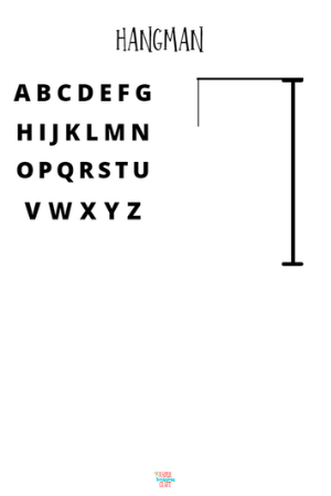 Hangman Printable