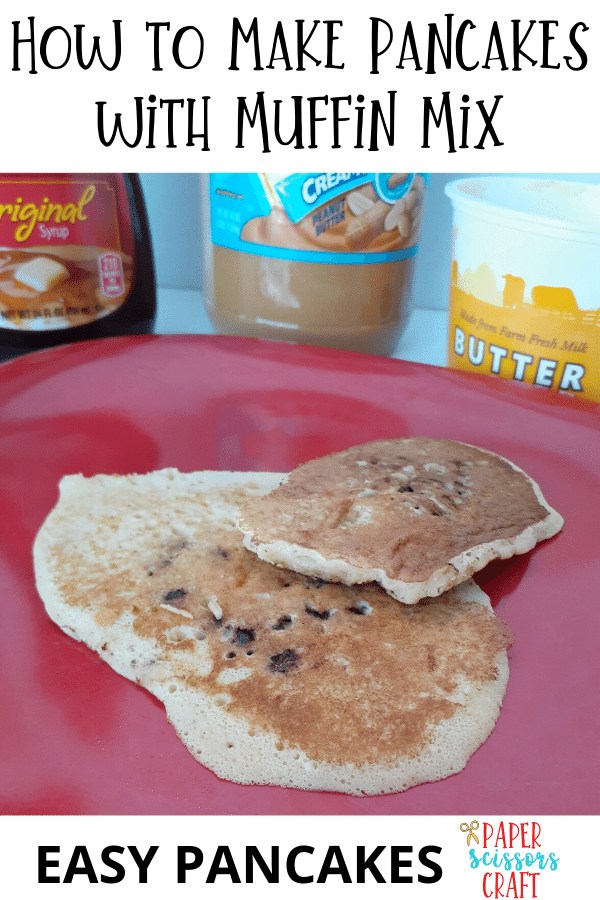 How to make Pancakes with Muffin Mix