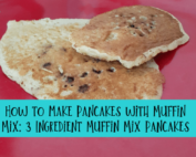 How to make Pancakes with Muffin Mix_ 3 Ingredient Muffin Mix Pancakes