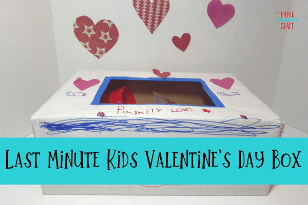 Last Minute Kids Valentine’s Day Box