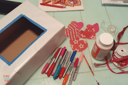 Valentine's Box decorate