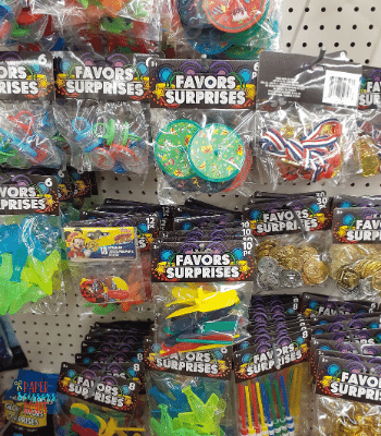 dollar store party favors for easter egg stuffers