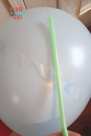 Balloon Rockets with straw