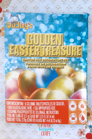 Easter Egg Dying kits shimmer