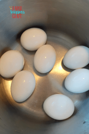 Easter Egg boiled eggs