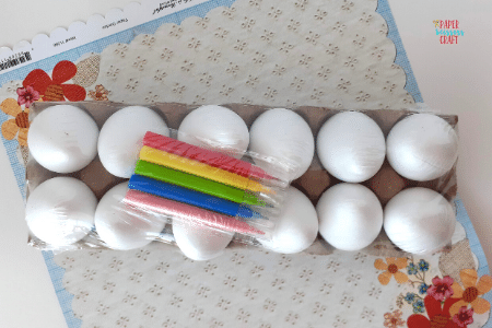 Plastic easter eggs