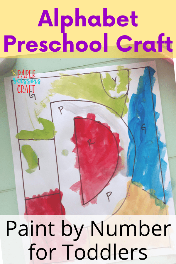 Alphabet Preschool Craft