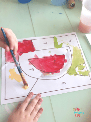 Find the letter for preschool crafts (1)