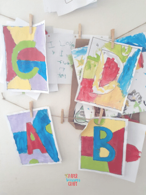 Paint by Letter for kids