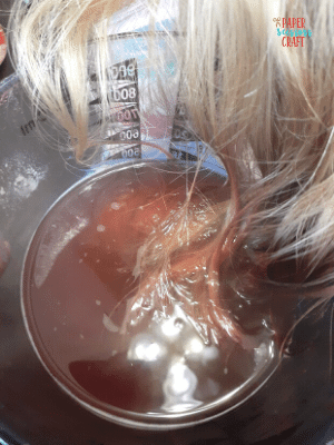 How to remove Kool-Aid from hair example.