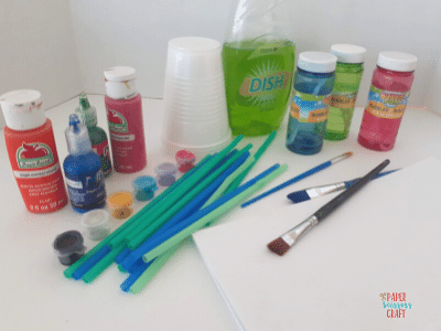 Painting with straws for kids (1)