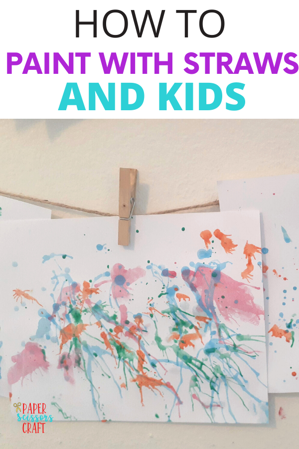 Painting with straws for kids (10)