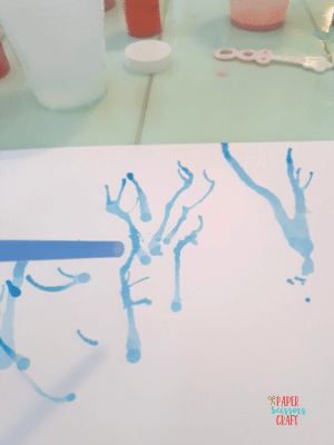 Painting with straws for kids (4)