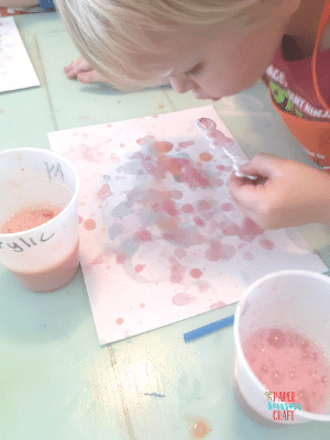 Painting with straws for kids (8)
