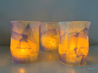 LED Candle Holders (2)