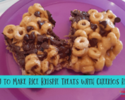 Marshmallow and peanut butter cheerios recipe (1)