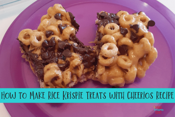 Marshmallow and peanut butter cheerios recipe (1)