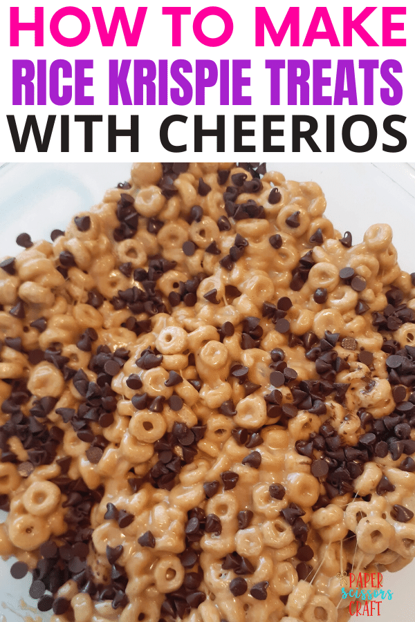 Marshmallow and peanut butter cheerios recipe (3)