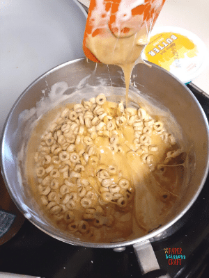 Rice Krispie Treats with Cheerios Recipe