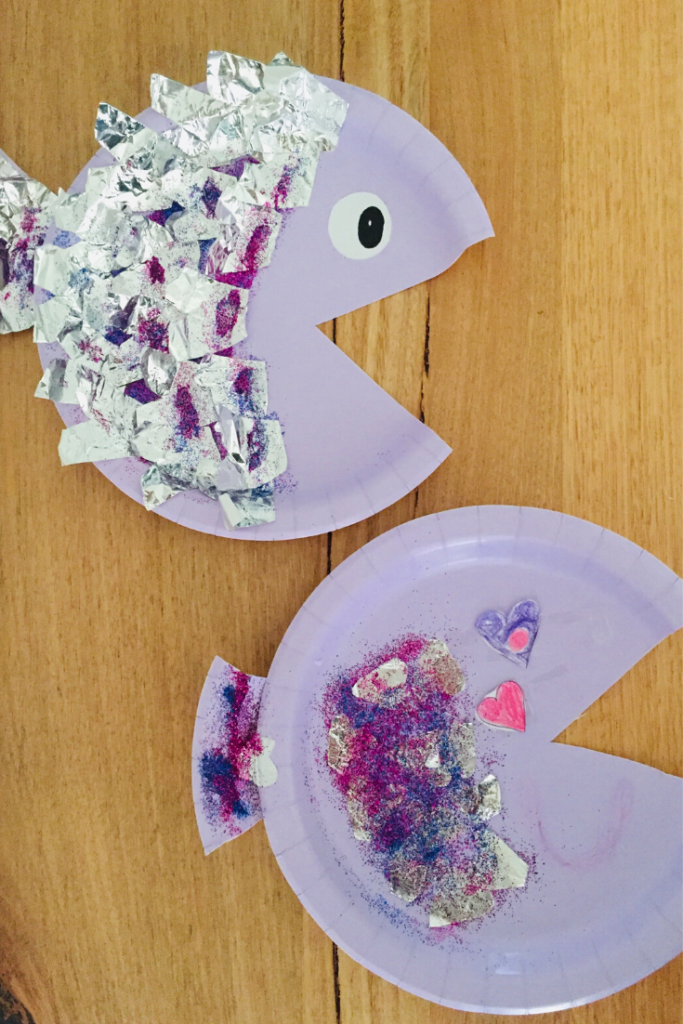 fish paper plate craft