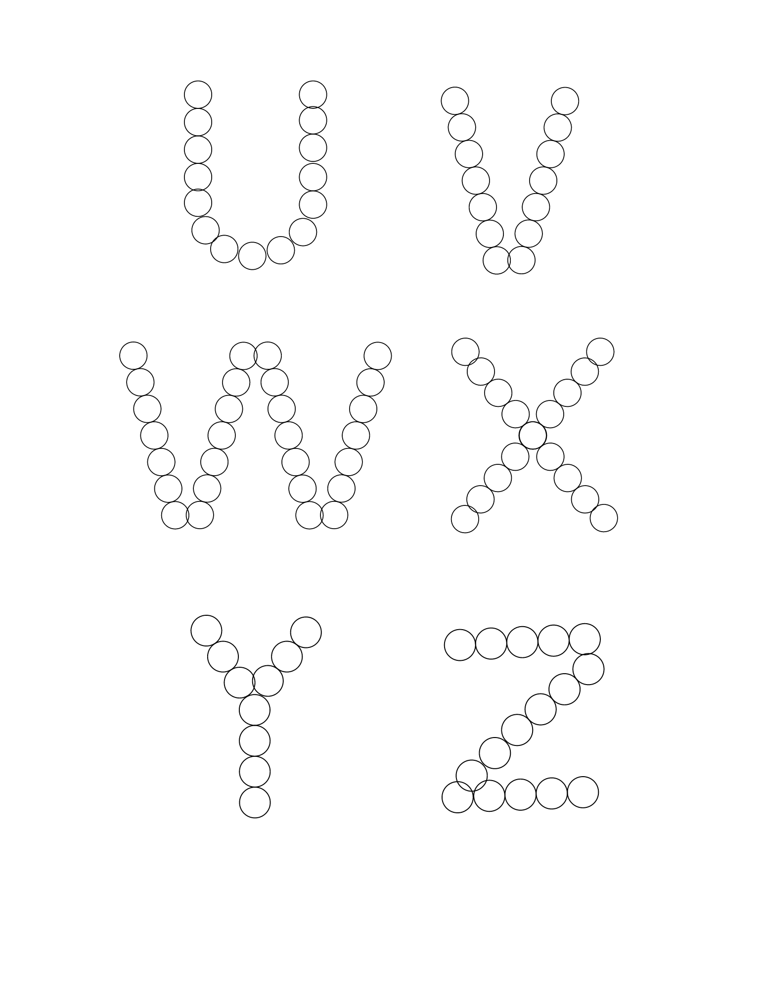 Q Tip Painting ABC Printable Paper Scissors Craft