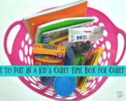 What to include in Kid's Quiet Time Boxes (4)