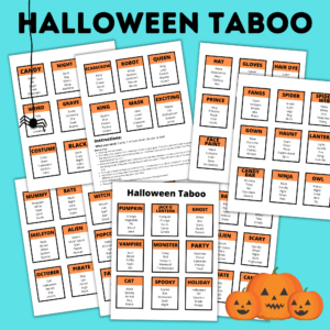 Halloween Taboo mockup.