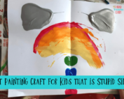 Blot Painting Craft for Kids (7)