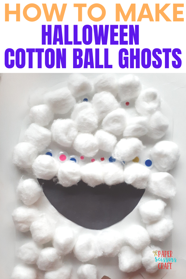 How to Make Cotton Ball Ghosts (9)