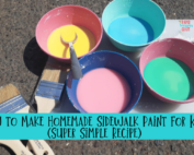 How to make Sidewalk Paint for Kids (4)