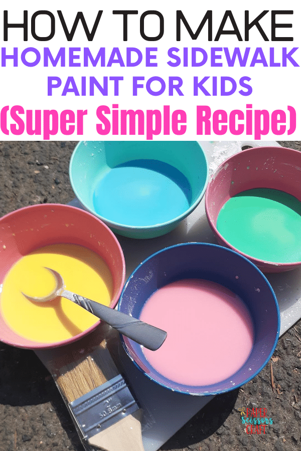 How to make Sidewalk Paint for Kids (5)