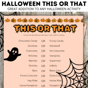 Halloween This or That mockup.
