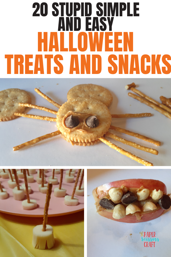 20 Stupid Simple and Easy Halloween Treats and Snacks for Kids (that will blow your kid's socks off) (2)