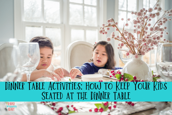 Family Games to Play at the Dinner Table