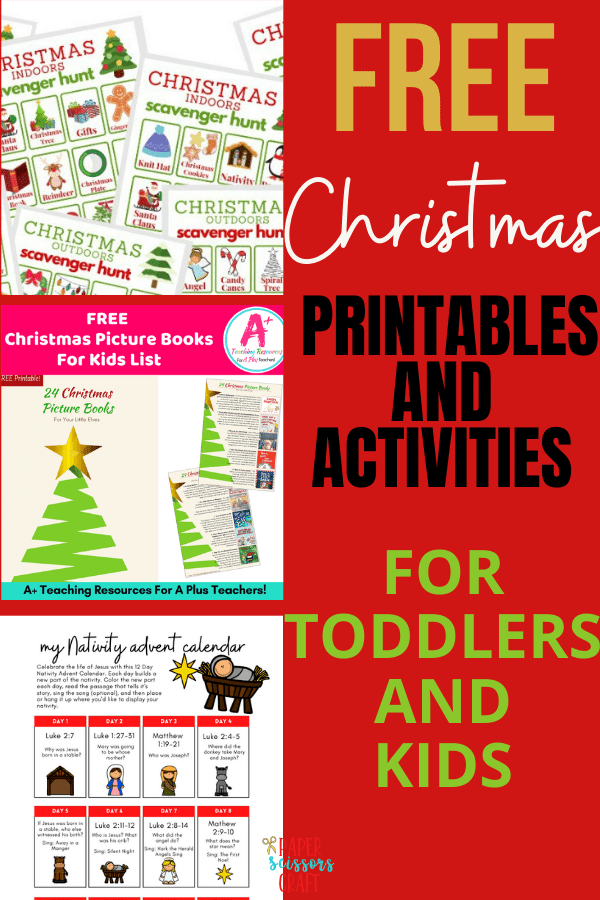 33 Free Christmas Printable Activities for Toddlers and Kids (2)-min