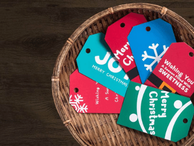 Christmas printable gift tags.