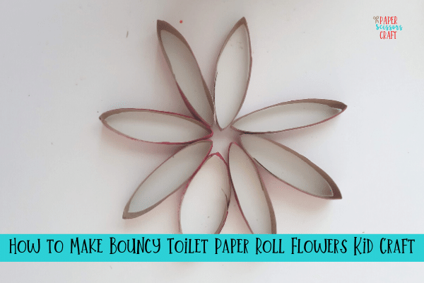 How to Make Toilet paper roll flowers for kids (3)-min