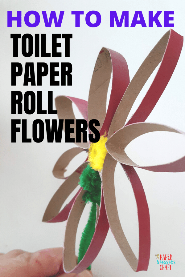 How to Make Toilet paper roll flowers for kids (4)-min