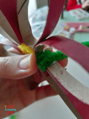 Toilet paper roll flowers for kids-min