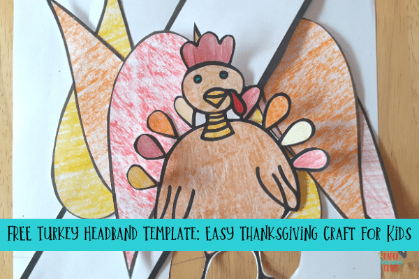 Turkey Headband Craft and template (3)-min