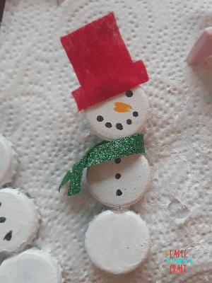 Christmas Snowman Ornament (2)-min