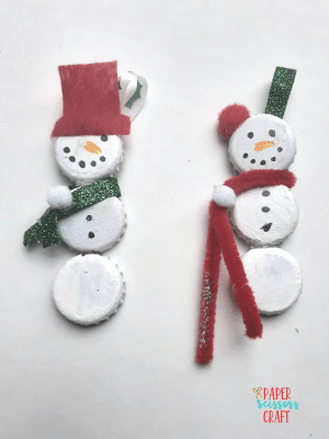 Christmas Snowman Ornament-min
