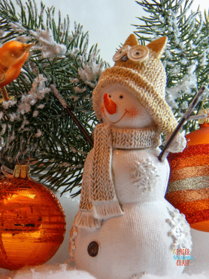 Snowman Christmas decoration.