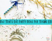 New Year's Eve party ideas for young kids.