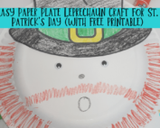 Easy Paper Plate Leprechaun Craft for St. Patrick's Day (with free printable)-min (1)