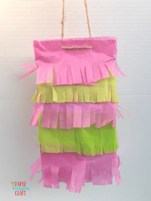 tissue paper pinata