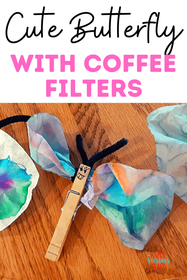 Coffee filter butterflies